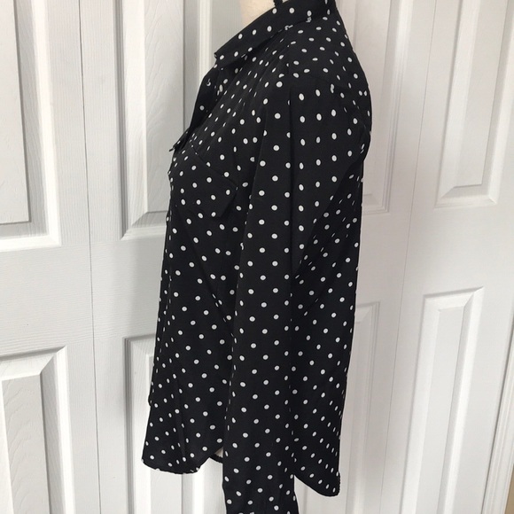 Kut from the Kloth Polka Dot Blouse - Picture 7 of 8